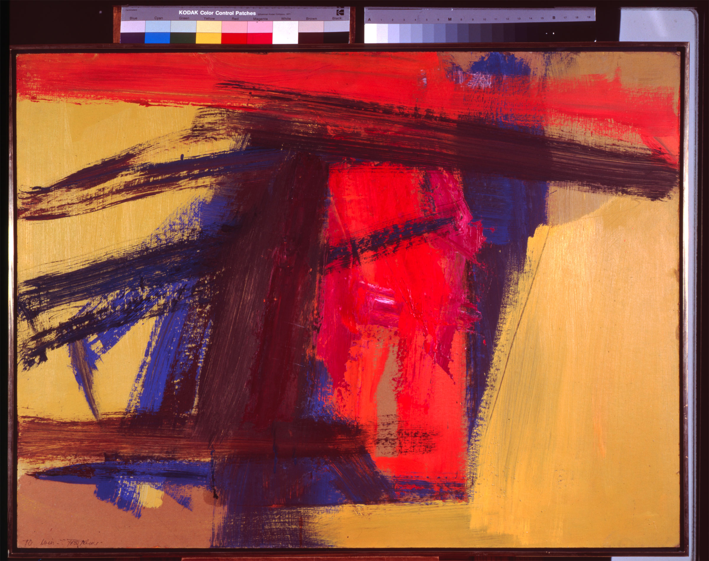 Franz Kline, Tragedy, 1961